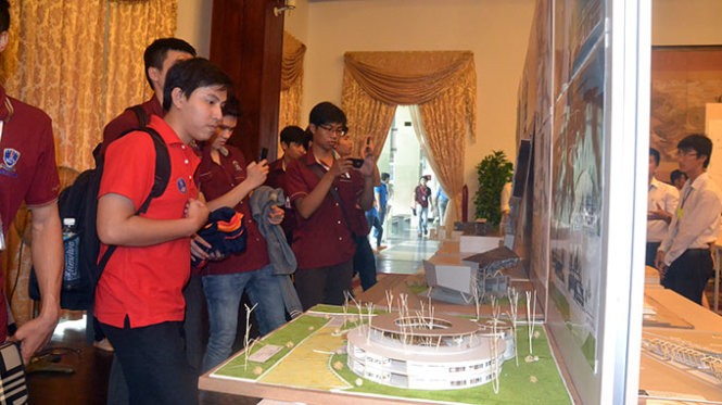 Asian students take part in architecture contest in Vietnam - ảnh 1